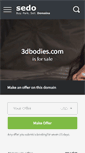 Mobile Screenshot of 3dbodies.com